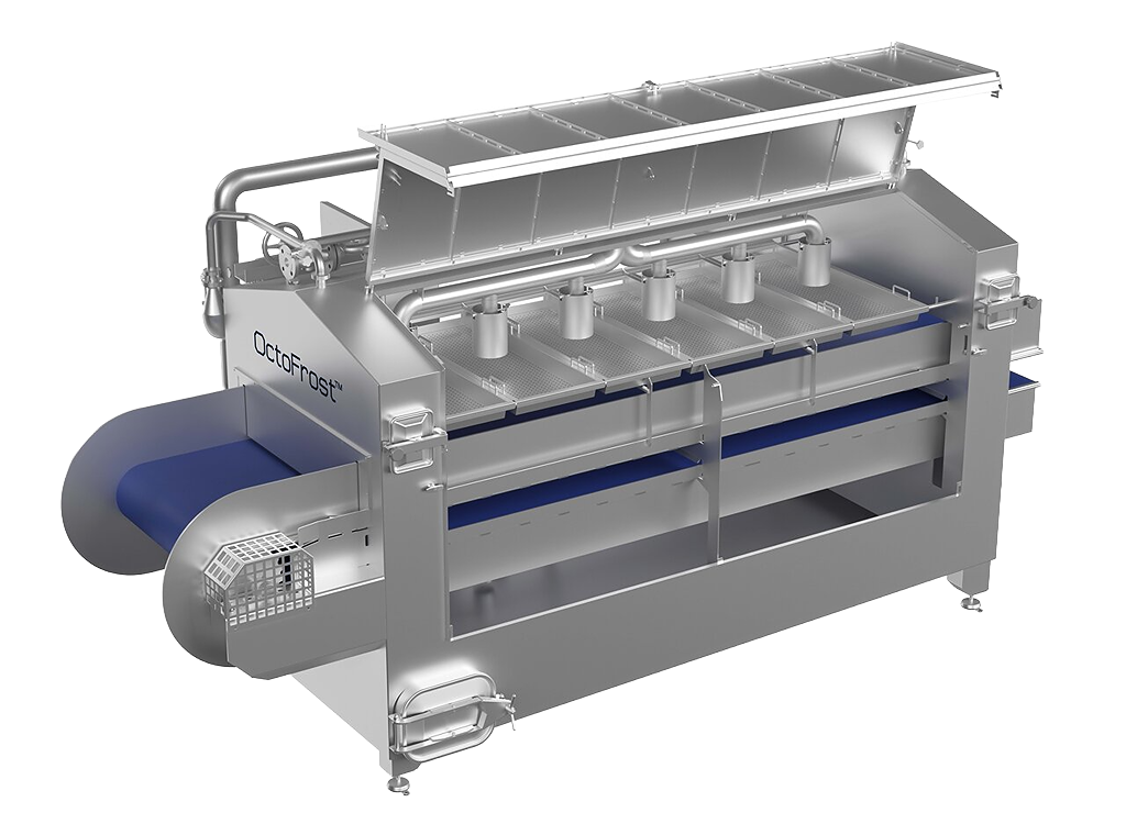 3D image of industrial blancher